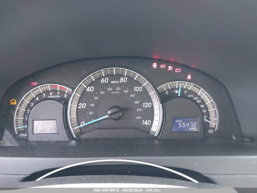 2012 Toyota Camry Se VIN: 4T1BF1FK8CU594951 Lot: 39516812