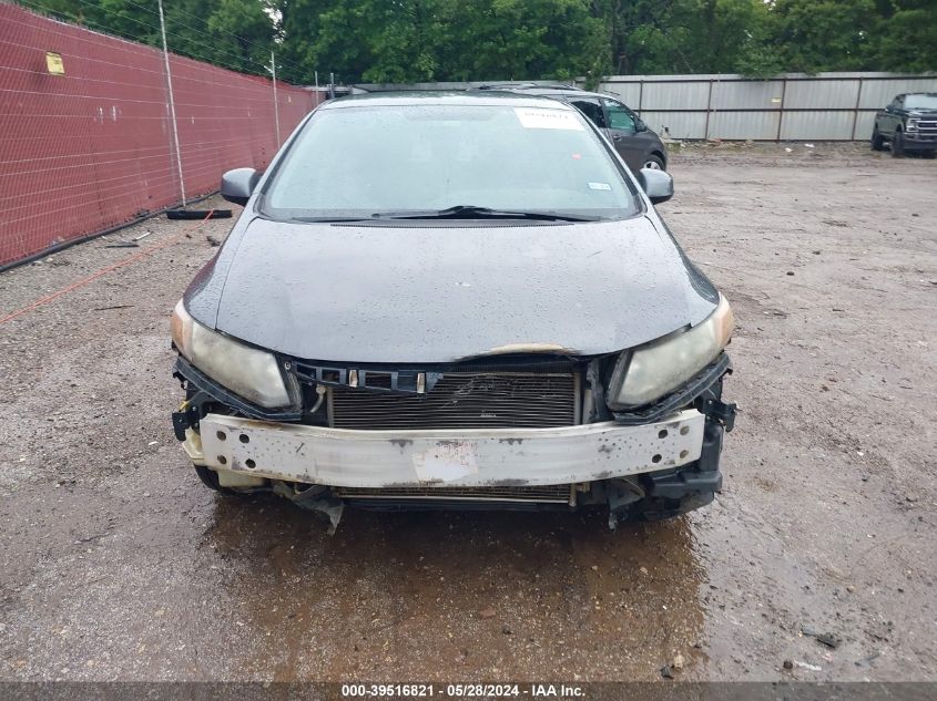 2012 Honda Civic Lx VIN: 2HGFB2F57CH332926 Lot: 39516821