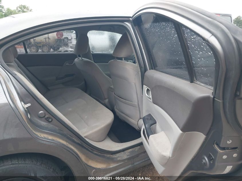 2012 Honda Civic Lx VIN: 2HGFB2F57CH332926 Lot: 39516821