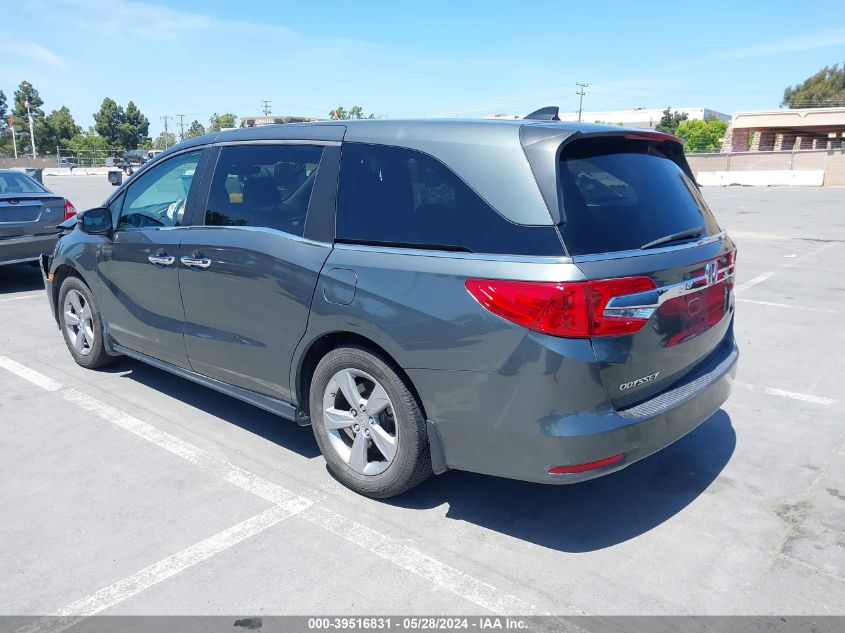 2018 Honda Odyssey Ex-L VIN: 5FNRL6H71JB096744 Lot: 39516831