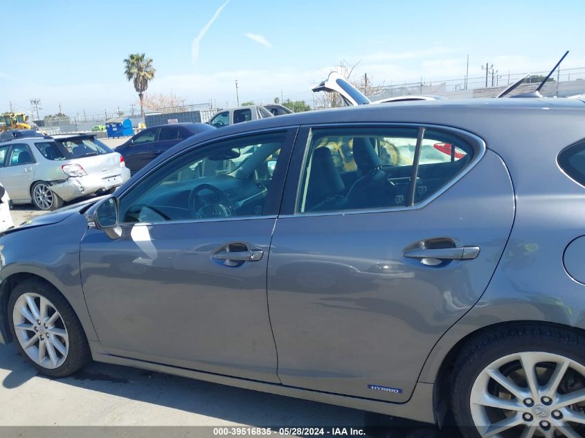 2013 Lexus Ct 200H VIN: JTHKD5BH1D2149829 Lot: 39516835