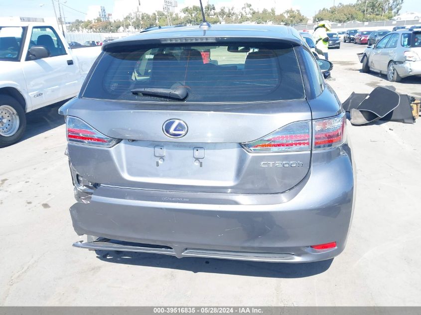 2013 Lexus Ct 200H VIN: JTHKD5BH1D2149829 Lot: 39516835