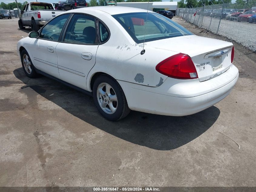 2003 Ford Taurus Ses VIN: 1FAFP55UX3A135263 Lot: 39516847