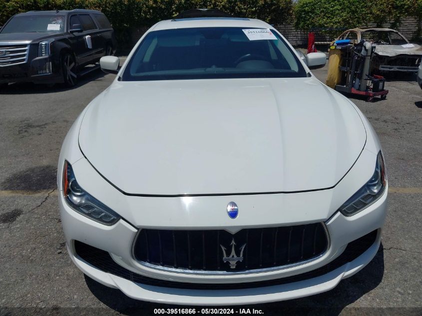 2015 Maserati Ghibli VIN: ZAM57XSA2F1152523 Lot: 39516866