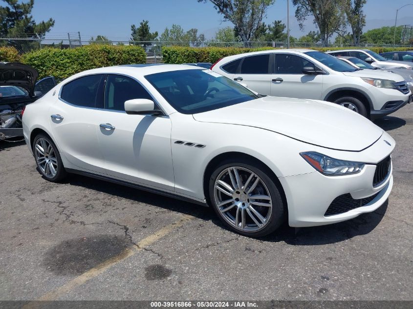 2015 Maserati Ghibli VIN: ZAM57XSA2F1152523 Lot: 39516866