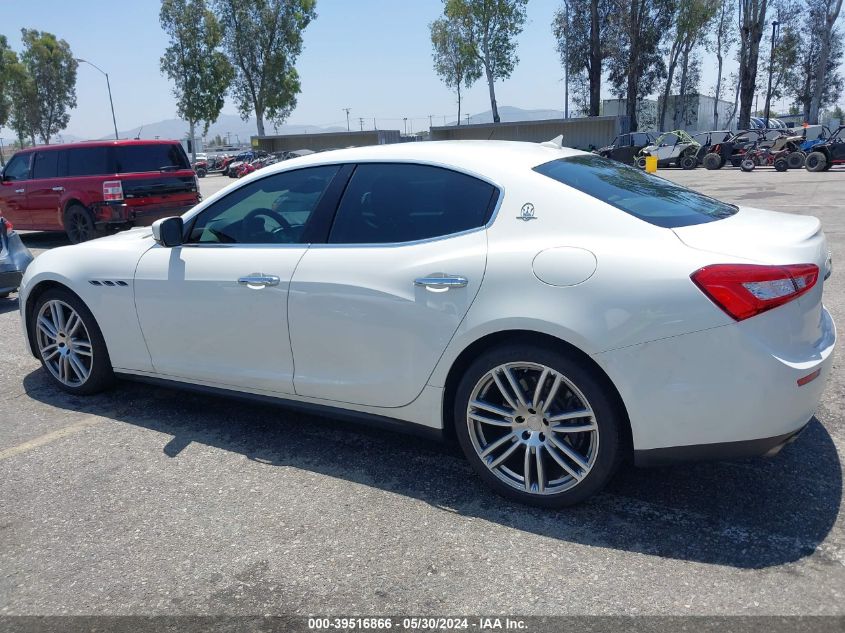 2015 Maserati Ghibli VIN: ZAM57XSA2F1152523 Lot: 39516866