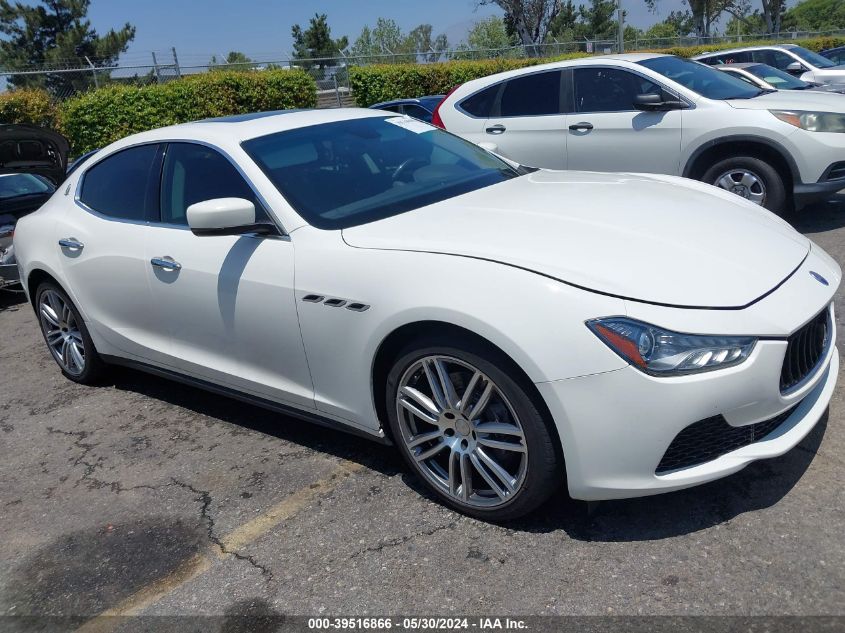 2015 Maserati Ghibli VIN: ZAM57XSA2F1152523 Lot: 39516866