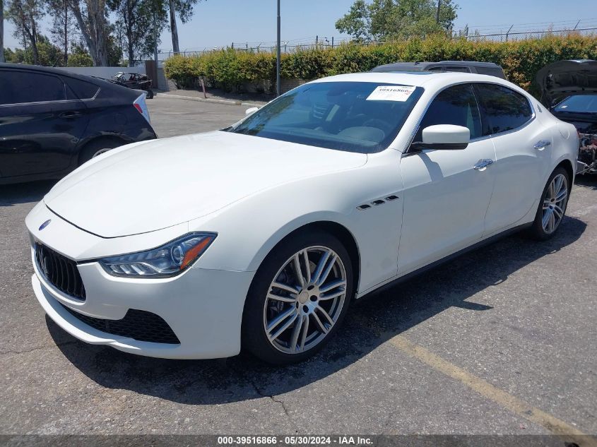 2015 Maserati Ghibli VIN: ZAM57XSA2F1152523 Lot: 39516866