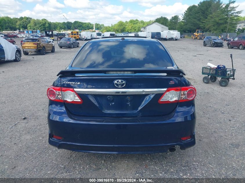 2011 Toyota Corolla S VIN: 2T1BU4EE0BC565446 Lot: 39516870