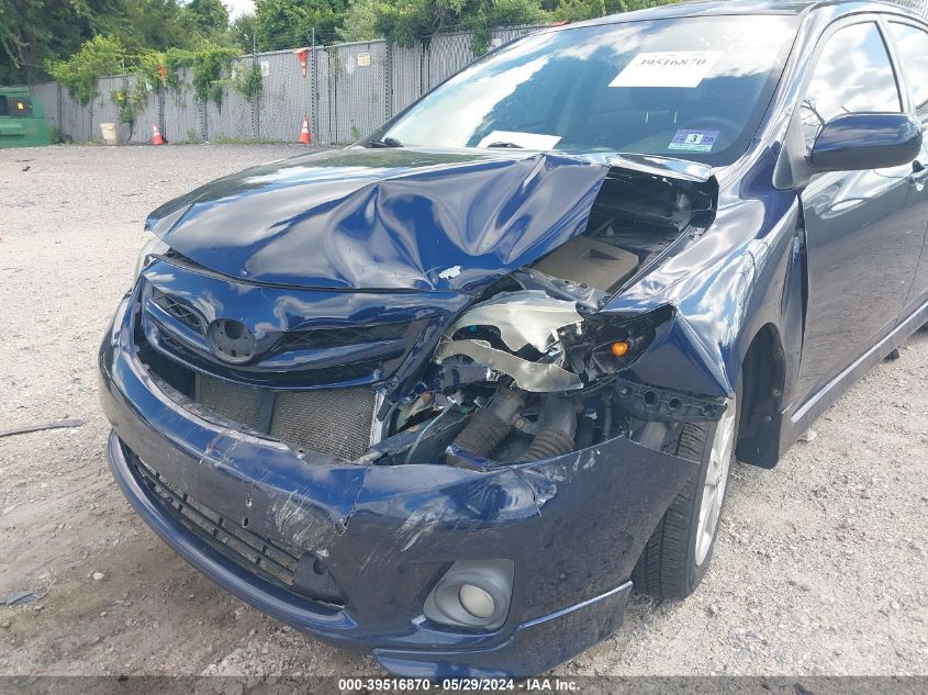 2011 Toyota Corolla S VIN: 2T1BU4EE0BC565446 Lot: 39516870