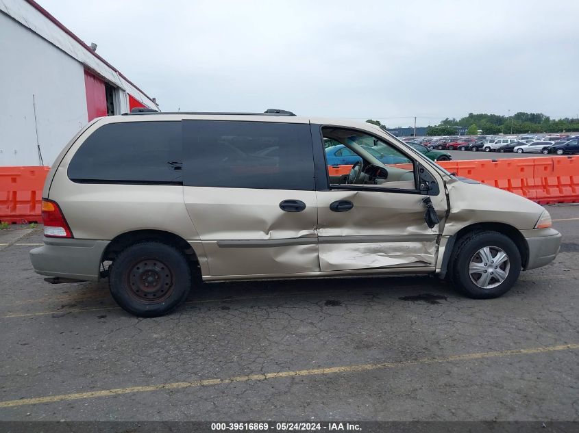 2001 Ford Windstar Lx VIN: 2FMDA51471BB29152 Lot: 39516869