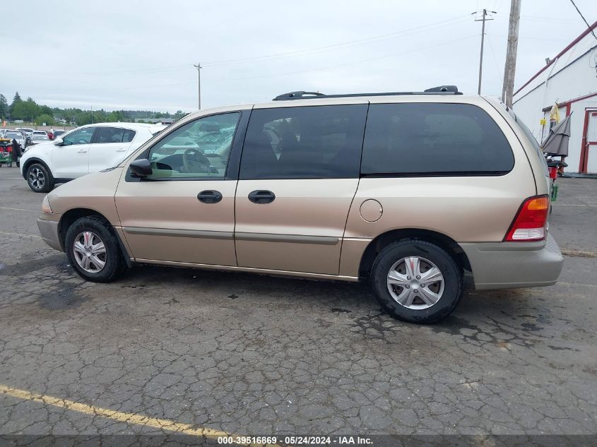 2001 Ford Windstar Lx VIN: 2FMDA51471BB29152 Lot: 39516869