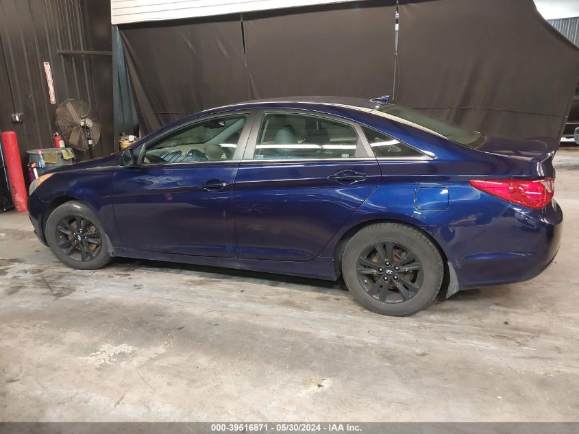 2013 Hyundai Sonata Gls VIN: 5NPEB4AC8DH609734 Lot: 39516871