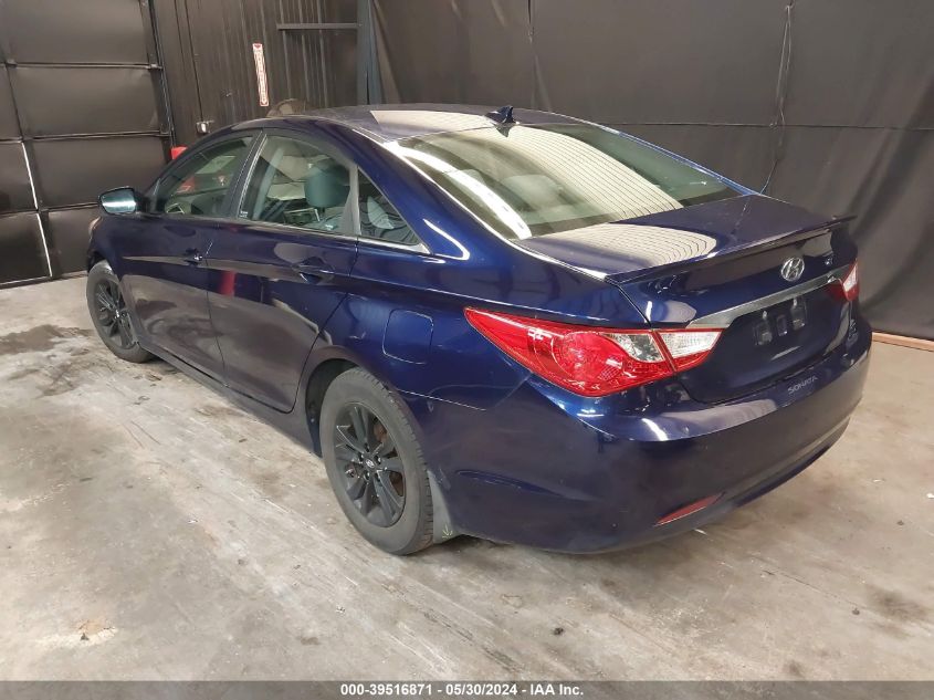 2013 Hyundai Sonata Gls VIN: 5NPEB4AC8DH609734 Lot: 39516871