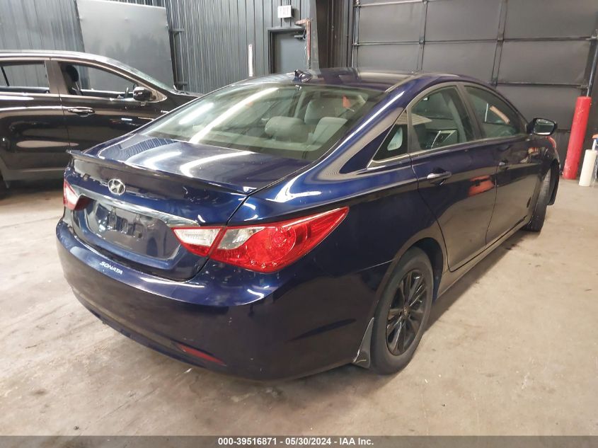 2013 Hyundai Sonata Gls VIN: 5NPEB4AC8DH609734 Lot: 39516871