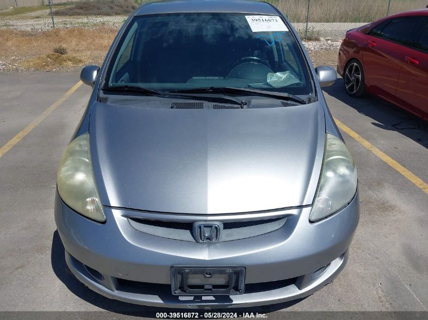 2008 Honda Fit Sport VIN: JHMGD38648S064215 Lot: 39516872