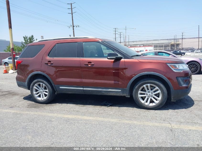 2016 Ford Explorer Xlt VIN: 1FM5K7D85GGA35333 Lot: 39516874