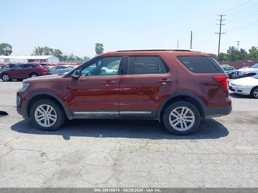 2016 Ford Explorer Xlt VIN: 1FM5K7D85GGA35333 Lot: 39516874