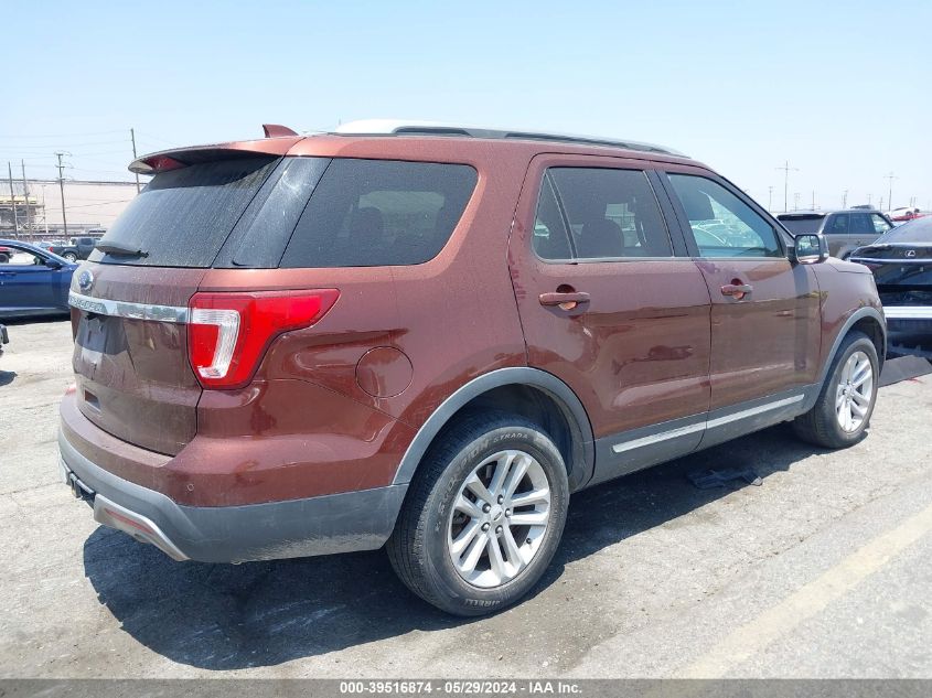 2016 Ford Explorer Xlt VIN: 1FM5K7D85GGA35333 Lot: 39516874