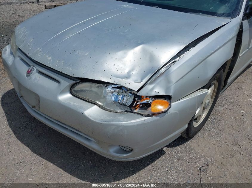 2004 Chevrolet Monte Carlo Ls VIN: 2G1WW12E049136592 Lot: 39516881