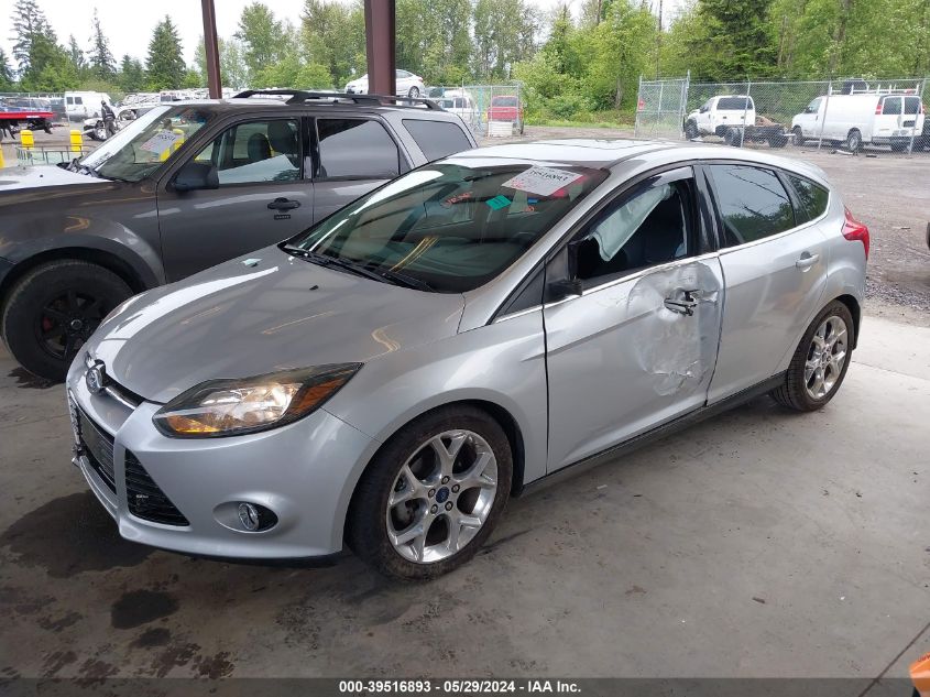 2014 Ford Focus Titanium VIN: 1FADP3N24EL282194 Lot: 39516893