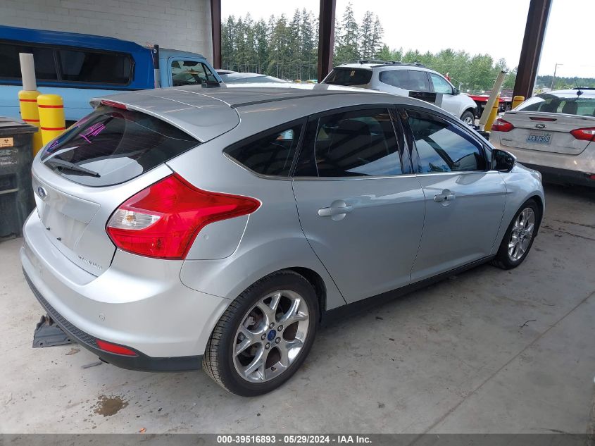 2014 Ford Focus Titanium VIN: 1FADP3N24EL282194 Lot: 39516893