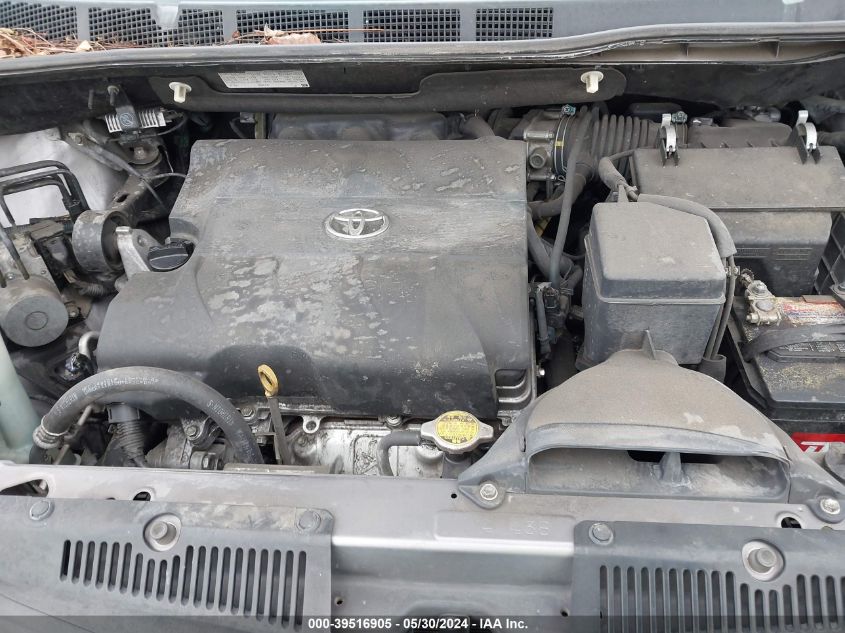 2011 Toyota Sienna Le V6 VIN: 5TDKK3DCXBS098883 Lot: 39516905