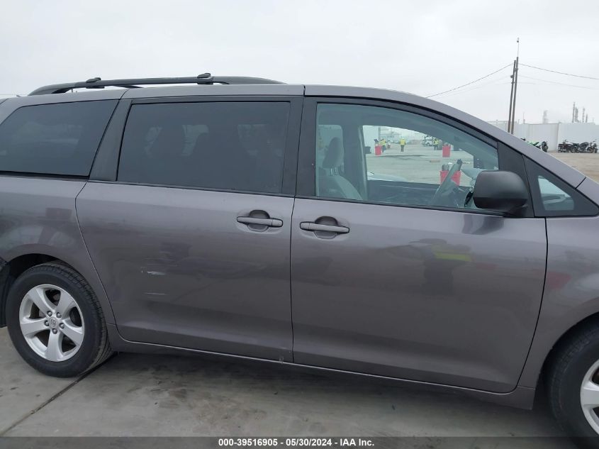2011 Toyota Sienna Le V6 VIN: 5TDKK3DCXBS098883 Lot: 39516905