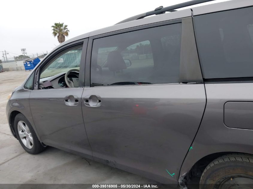 2011 Toyota Sienna Le V6 VIN: 5TDKK3DCXBS098883 Lot: 39516905