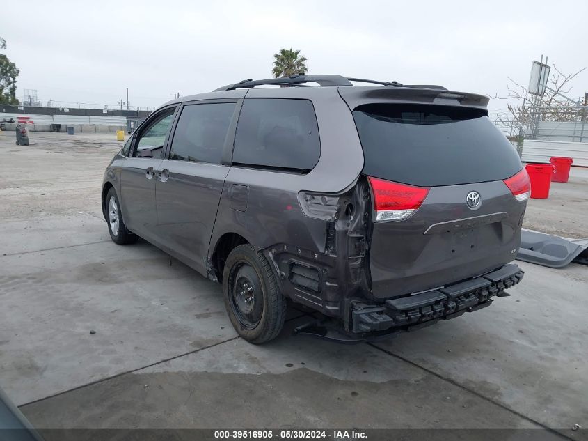 2011 Toyota Sienna Le V6 VIN: 5TDKK3DCXBS098883 Lot: 39516905