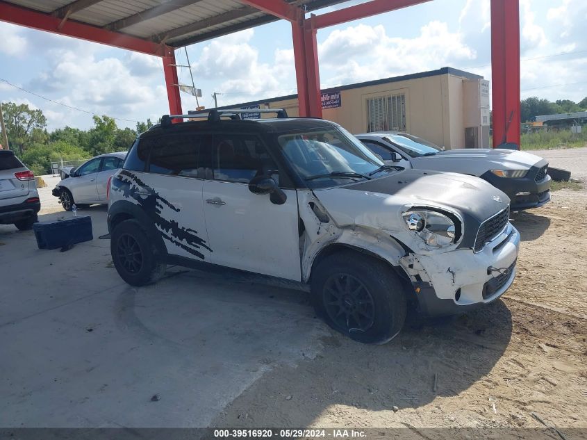 2011 Mini Cooper S Countryman VIN: WMWZC3C51BWL78767 Lot: 39516920