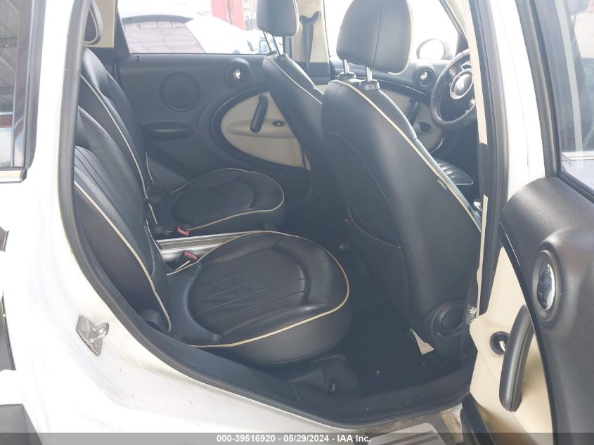 2011 Mini Cooper S Countryman VIN: WMWZC3C51BWL78767 Lot: 39516920