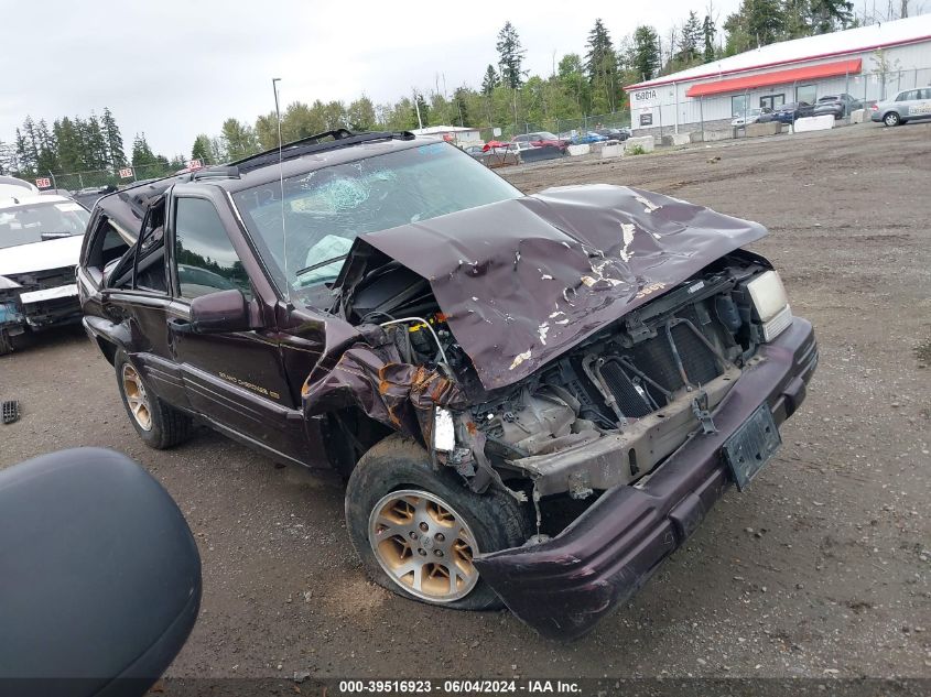 1997 Jeep Grand Cherokee Limited VIN: 1J4GZ78Y0VC578526 Lot: 39516923