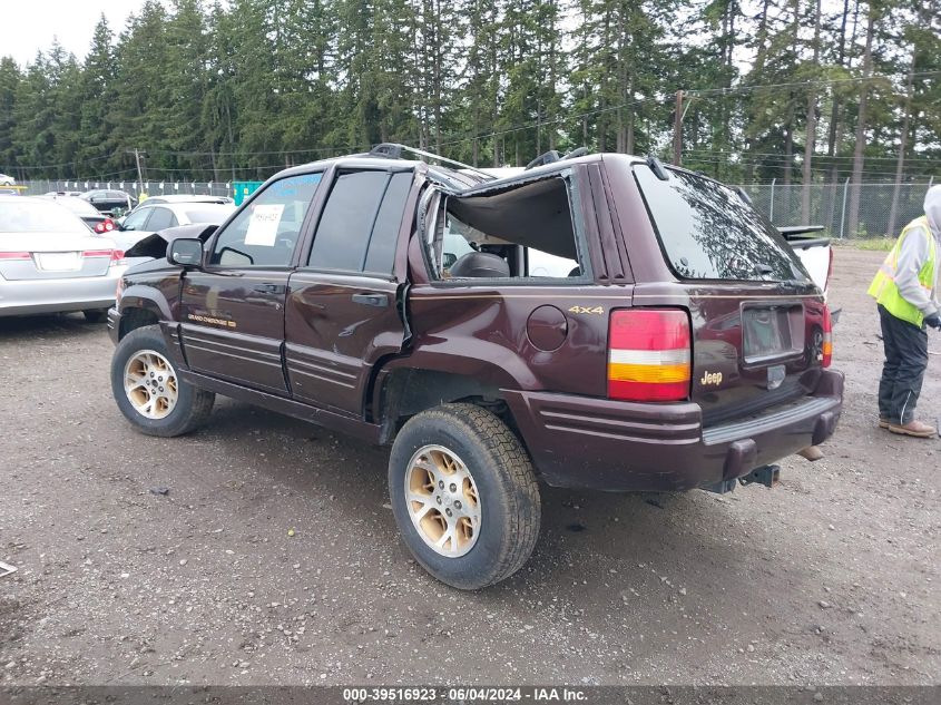 1997 Jeep Grand Cherokee Limited VIN: 1J4GZ78Y0VC578526 Lot: 39516923