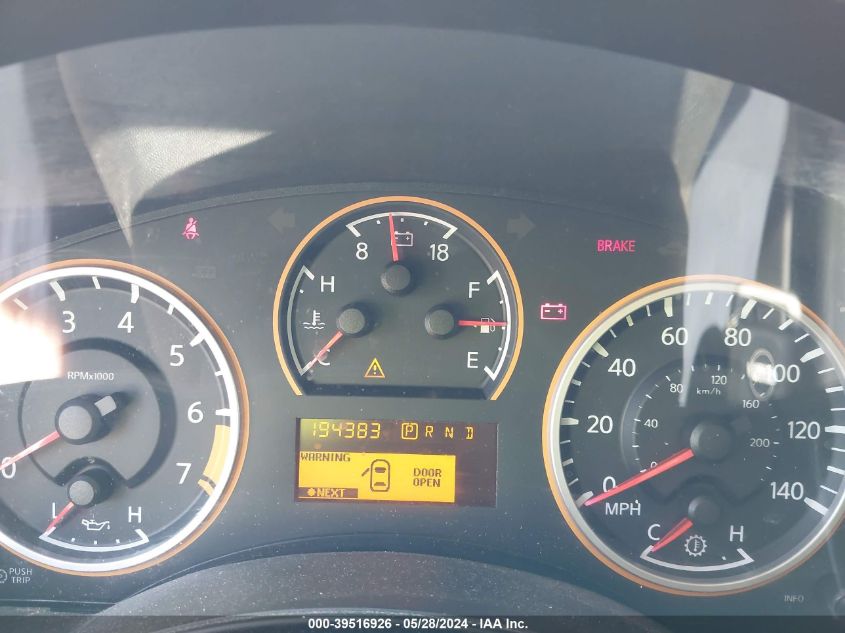 2013 Nissan Titan Sv VIN: 1N6BA0EDXDN313807 Lot: 39516926