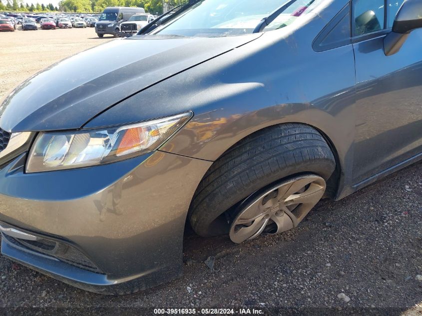 2013 Honda Civic Lx VIN: 19XFB2F52DE014997 Lot: 39516935