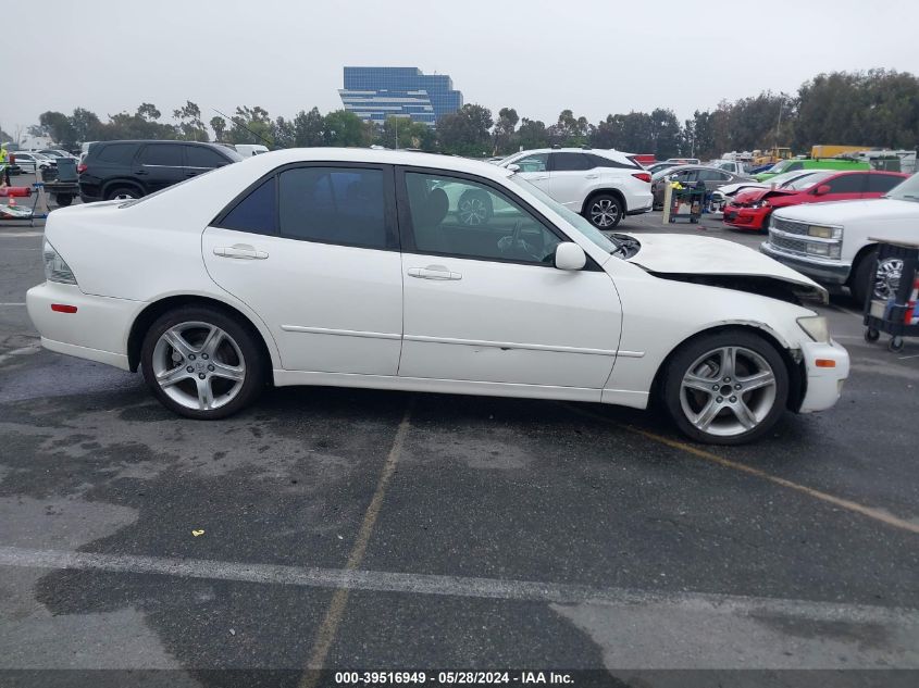 2001 Lexus Is 300 VIN: JTHBD182010030267 Lot: 39516949