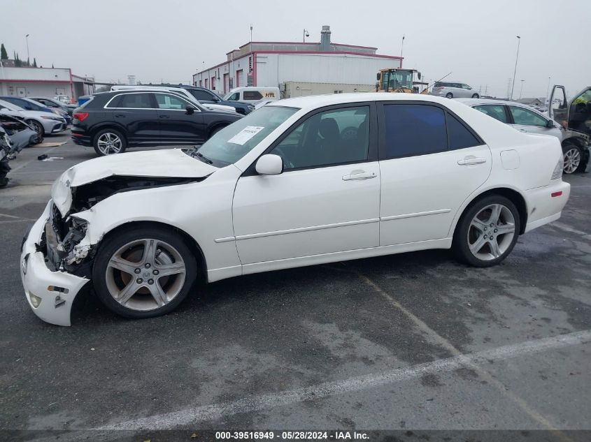 2001 Lexus Is 300 VIN: JTHBD182010030267 Lot: 39516949