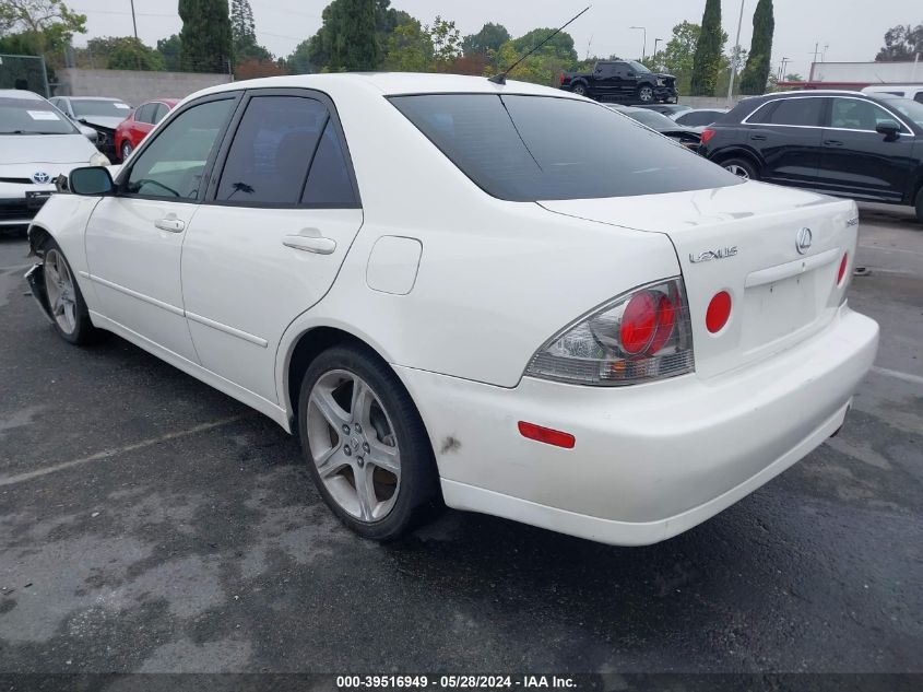 2001 Lexus Is 300 VIN: JTHBD182010030267 Lot: 39516949