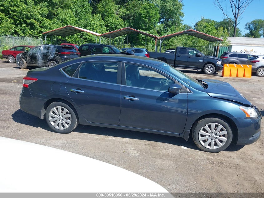 2014 Nissan Sentra Fe+ S/Fe+ Sv/S/Sl/Sr/Sv VIN: 3N1AB7AP8EL644975 Lot: 39516950
