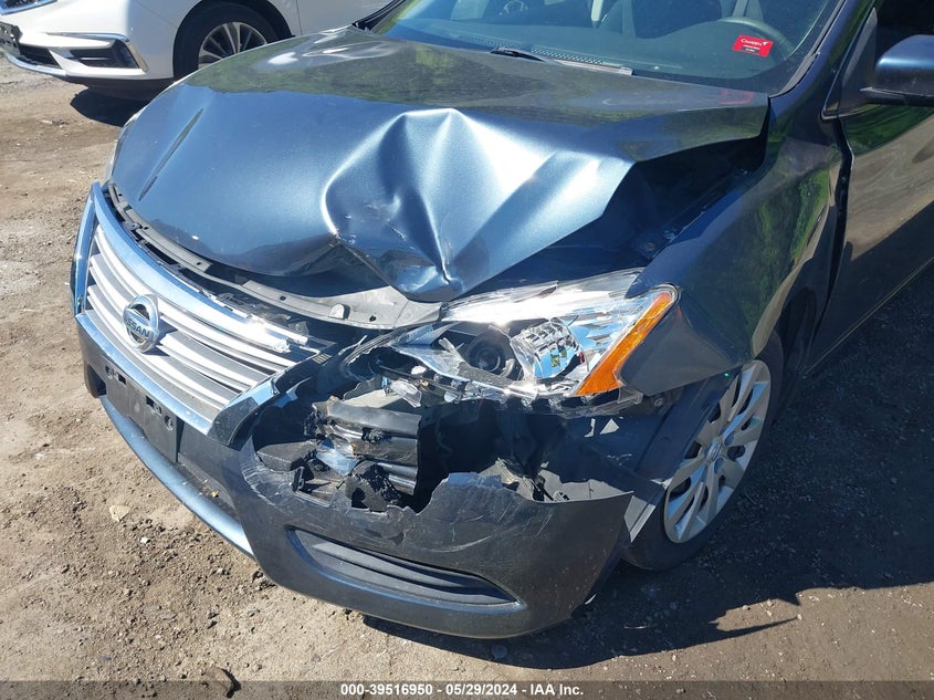 2014 Nissan Sentra Fe+ S/Fe+ Sv/S/Sl/Sr/Sv VIN: 3N1AB7AP8EL644975 Lot: 39516950