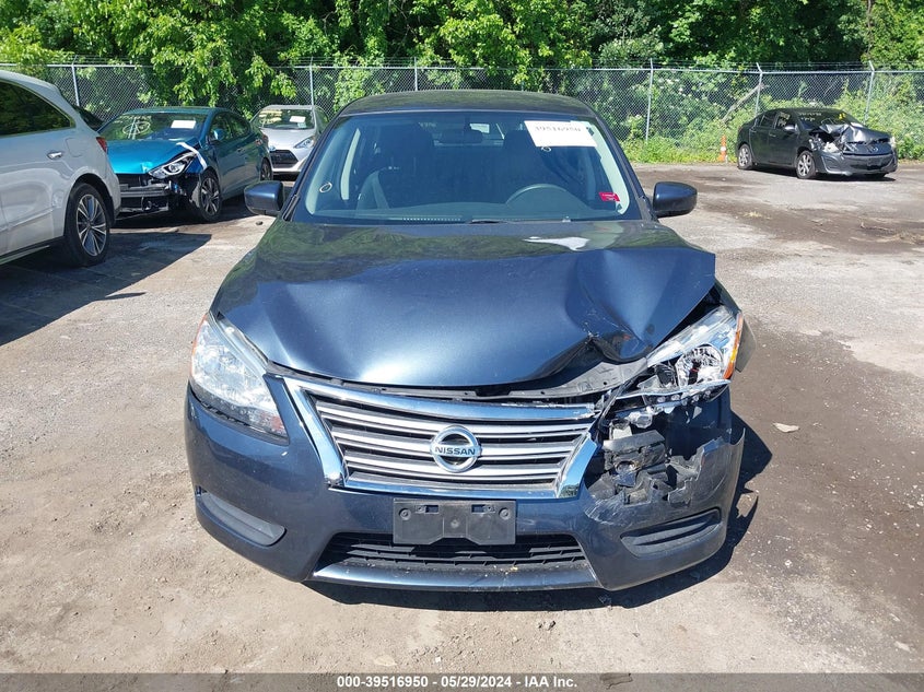 2014 Nissan Sentra Fe+ S/Fe+ Sv/S/Sl/Sr/Sv VIN: 3N1AB7AP8EL644975 Lot: 39516950