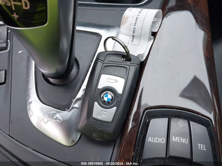 2015 BMW 328I VIN: WBA3C1C57FK124133 Lot: 39516955