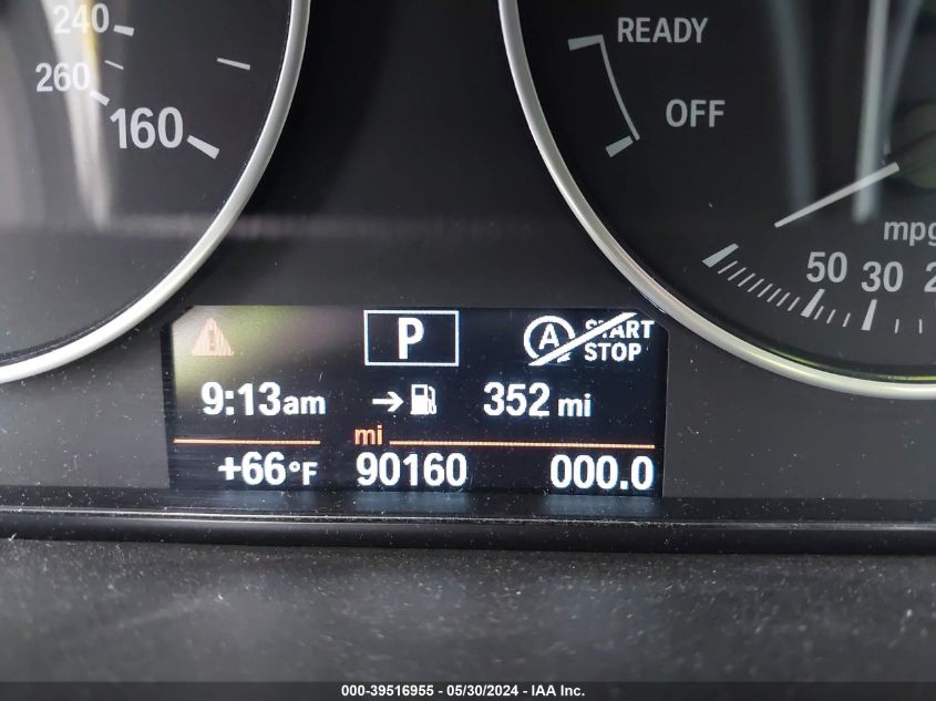 2015 BMW 328I VIN: WBA3C1C57FK124133 Lot: 39516955