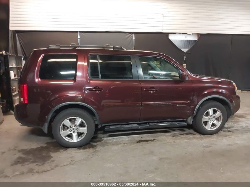 2009 Honda Pilot Ex-L VIN: 5FNYF48559B053607 Lot: 39516962