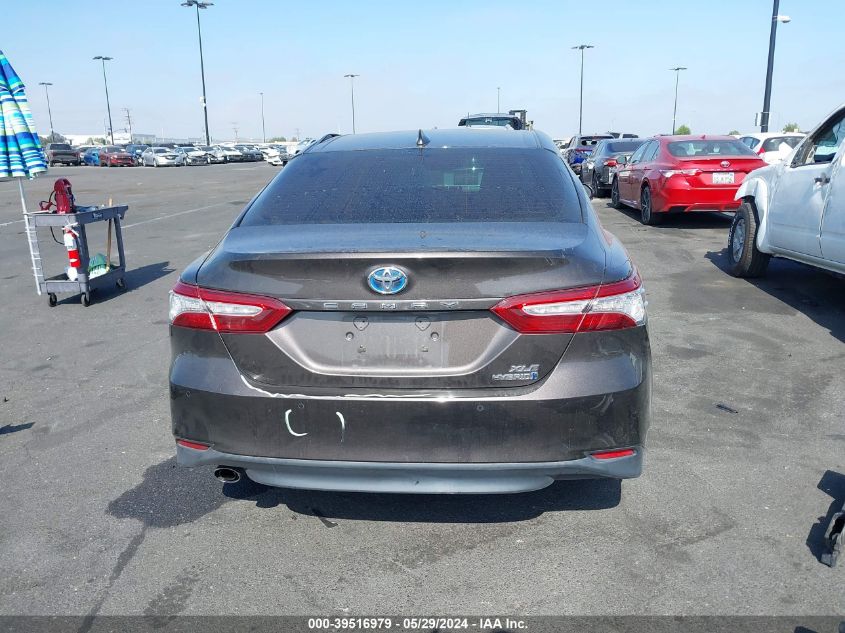 2018 Toyota Camry Hybrid Xle VIN: 4T1B21HK8JU506762 Lot: 39516979