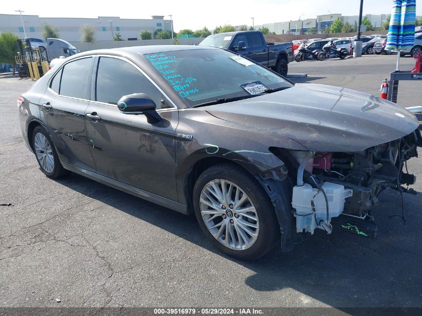 2018 Toyota Camry Hybrid Xle VIN: 4T1B21HK8JU506762 Lot: 39516979