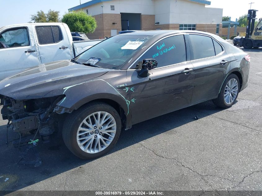 2018 Toyota Camry Hybrid Xle VIN: 4T1B21HK8JU506762 Lot: 39516979