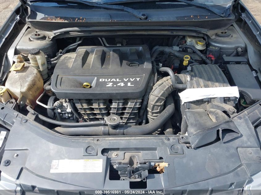 2012 Chrysler 200 Lx VIN: 1C3CCBAB0CN244792 Lot: 39516981