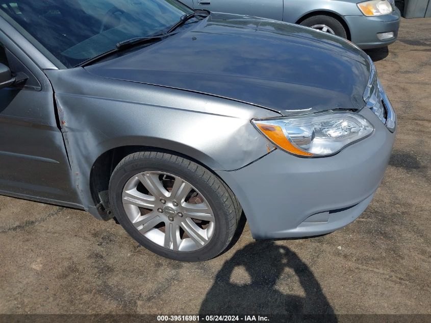 2012 Chrysler 200 Lx VIN: 1C3CCBAB0CN244792 Lot: 39516981